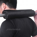 Langhantel-Nackenpolster Gel-Stützen für Langhanteln Gewichtheben Klimmzüge Nacken- und Schulterschutz für Kniebeugen Ausfallschritte und Hüftstöße