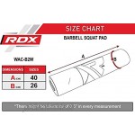 RDX Langhantel Gel Pad Unterstützung Squat Bar Pull Up Grip Olympischen Gewichtheben MEHRWEG