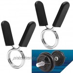 Faguo 2Pcs 30mm Barbell Gym Weight Lifting Bar Dumbbell Lock Clamp Spring Collar Clips