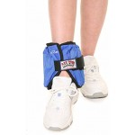 All Pro Unisex Adjustable Single Ankle Weights Blue 20 Lbs