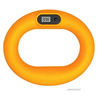AUTUUCKEE Fingertrainer für Kinder und Erwachsene mit digitalem Zähler strapazierfähig Orange