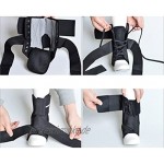 VORCOOL Fußbandage Atmungsaktive Sprunggelenkbandage Knöchel Fußgelenkbandage Größe M Schwarz