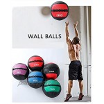 Medizinbälle Weicher Medizinball Squash-Fitnessball Aus Kunstleder Verwendet Für Muskeltraining Aerobic-Übungen Widerstandstraining 10 Gewichte 2-12 Kg Size : 3KG 6.6LB