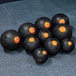 METIS Medizinball 1kg bis10kg | Fitnessball für Heimgebrauch und Fitnesscenter Gummi mit ausgezeichnetem Griff