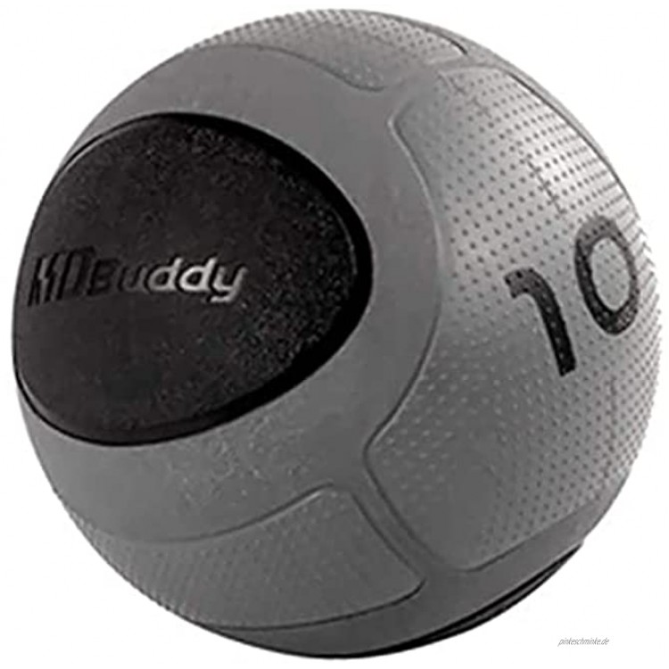 PLUY Fitness Medizinball Gummi,Krafttraining Werftraining Boxtraining Solid Ball,Multifunktionales Fitnessgerät,10 kg