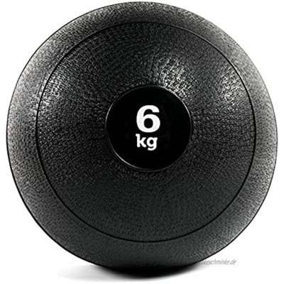 PLUY Verschleißfester Medizinball Medizinball für die Fitness von Erwachsenen Heimkern-Krafttrainingsgeräte geeignet für Muskeltraining 6 kg