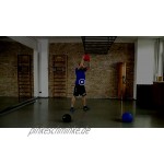 Sport-Thieme Slam-Ball | Gewichtsball Smash- Battleball mit Stahl-Sand Füllung u. strukturierter Gummi-Oberfläche | In 6 Varianten: 3-20 kg | Ø 23-28 cm
