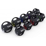 SYY Medizinbälle Solideer Ball Männer und Frauen Muskeltraining Binaural Medizin Ball verwendete for Gewichtheben Fitness Boxen 3 4 5 6 7 8 9 10 12kg Size : 3kg