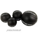 Tunturi Medicine Ball Leather 3 kg Medizinball schwarz One Size