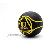 ZIVA Essentials Medizinball Erwachsene Unisex Schwarz Gelb 3 kg