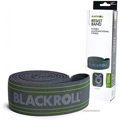 BLACKROLL RESIST BAND Fitnessbänder Resistance Band optimal zur Mobilisierung sowie für ein kombiniertes Training zur Kräftigung und Steigerung der Flexibilität