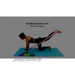 Brand Umi Fitness Bänder Elastische Übungs Stretch Bänder rutschfest Resistance Bands für Gymnastik Sport Yoga Dehnen Muskelübungen Festigkeits Trainings