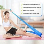 Haquno Resistance Bands Set [Set of 3] Skin-Friendly Exercise Bands with 3 Resistance Levels,Workout Resistance Bands Set for Women Men,Ideal for Strength Training,Yoga,Pilates,Fitness