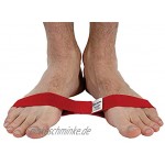 MSD Elastikband für Knöchel Set 4 Widerstände Ankleciser Rehabilitation Kraft für Knöchel