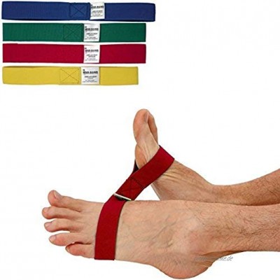 MSD Elastikband für Knöchel Set 4 Widerstände Ankleciser Rehabilitation Kraft für Knöchel