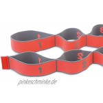 PINOFIT Stretch Band XL Extralanges Gymnastikband mit Schlaufen Widerstandsband Fitnessband Therapieband Stretch Loop
