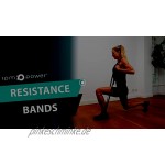 PowerBands Resistance Bänder Professionelle Widerstandsbänder für Krafttraining Beweglichkeit Dehnen Yoga und Mehr