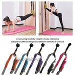 Calayu Yoga Gurt Bein Stretching Gurt Verstellbarer geteilter Trainings Taillenseil Fitnessgürtel Ballettgürtel Gymnastikgürtel für das Heimtraining