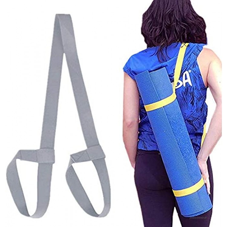 DC CLOUD Yoga Belt Yogaband Yoga-Gurte zum Dehnen Perfekt zum Halten von Posen Yoga Strap Verstellbarer Yoga-Gürtel aus Baumwolle Fitness-Übung Yoga-Gürtel