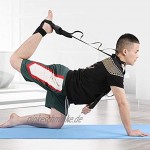 Goodtimera Yoga Gurt Beinstrecker Stretch-Band Fitnessbänder Set Yogagurt|Yoga Strap Stretch Band Für Sport Und Physiotherapie Zur Knöchelgelenkkorrektur