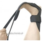 Gyratedream Yoga Ligament Stretching Belt Fuß Drop Stroke Hemiplegie Rehabilitationsriemen Plantarfasziitis Beintraining Fuß Knöchelgelenk Korrektur Klammern mit Schlaufen