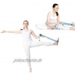 High Pulse® Yogagurt 183 x 3,8 cm | 1er oder 5er Set – Hochwertiger Yoga Gurt mit Verschluss als praktisches Hilfsmittel beim Yoga oder Pilates – 100% Baumwolle