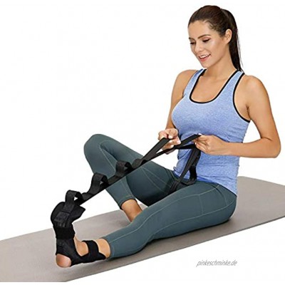 Inmindboom Yoga Ligament Stretching Belt Fuß Drop Strap Beintraining Fuß Korrekter Knöchel Stretching Straps für Beine Bewegung frei für Sport Physiotherapie und Erholung