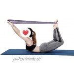 Phayee Yoga Fitness Resistance Band Yogagurt,Gymnastik Gurt Latin Dance Elastic Stretch Belt Pull Strap für Bewegungstraining Workout,für Kind Erwachsene