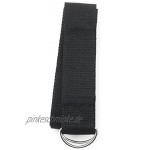 PRECORN Yogagurt Yoga Stretch Yogaband Baumwolle Länge 180 cm mit Metall-Verschluss Marke