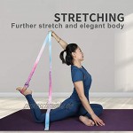 PROIRON Yogagurte Yoga Gurt Baumwolle Lang 2.4m 4 Farben mit Speicherring 244 x 3.8 x 0.2cm für Yoga Dehnen Fitness