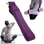 Qinlee Yoga-Gurt Yoga Gürtel für Flexibilität und Physiotherapie Fitness Sport Yoga Tragegurt Yoga-Riemen Yoga Stretching Gürtel