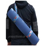 Robson Yogagurt – Hochwertiger 2 in1 Yoga Gurt Yogamatte Tragegurt mit Verschluss als praktisches Hilfsmittel beim Yoga oder Pilates