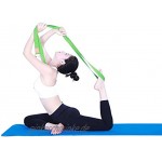 voidbiov Verstellbarer Yoga Gurt1.85-2.5M Strapazierfähiger Baumwolle Yoga Gürtel Stretching Equipment für Yoga Verbesserung der Flexibilität und Physiotherapie