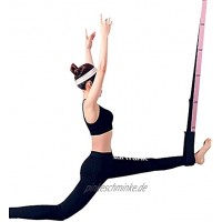 Wamsatto Stretchband Yogagurt Dehnungsband Beinstretcher für Yoga Ballett Gymnastik Training