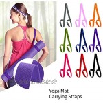 Yoga Belt Yoga Gurte Verstellbarer Yoga-Gürtel aus Baumwolle Yoga Gürtel Gurt Yoga Strap Baumwollgürtel Schnalle Yoga Strap Yoga-Gurt zum Dehnen