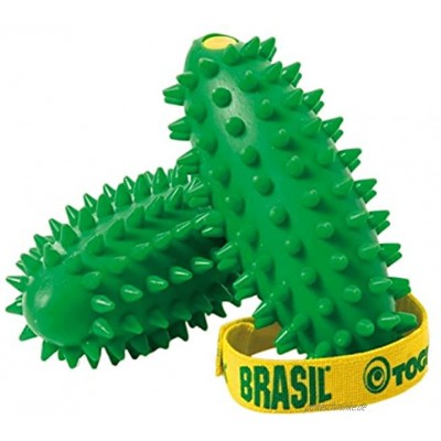 5 Paar Togu Brasil Massageball Igelball Noppenball Selbstmassage Reha grün
