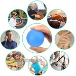 EKKONG Eiförmige Griffbälle- Antistressball Spielzeug 3 Stück,Handtrainer Fingertrainer 30-60lbs,Spielzeugball zur Kräftigung von Hand und Finger und Druckentlastung