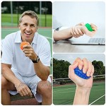 Simpeak Anti Stress Bälle Stressball für Handtrainer und Fingertrainer Griffkraft Trainer eiförmige Stressball zum Kneten[3 Stufe]