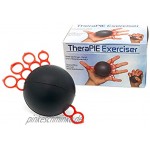 Therapie Exerciser mit doppeltem Ring | Handtrainer | Fingertrainer | Trainingsgerät für die Muskulatur der Hände und der Unterarme