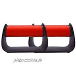 Feishibang Pushup Griffe für Dielen Tragbare Push Up Bars für Menschen Fitness Home Workout Geräte Farbe Rot