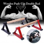 Jatour Fitness Push Up Bar Holz Mini Paralletten Gymnastikstange Calisthenics für Calisthenics und Turnen In- und Outdoor