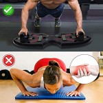 KUNBIO Push Up Brett Tragbare Pushup Ständer für Liegestütze Heim Fitness Trainingsgeräte für Männer und Frauen