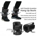 DYJD 1 Paar Anti Gravity Boots Inversion Hammer Inversion Gravity Boots Massivstahlrahmen Fitness für Therapie Gym Fitness Physio
