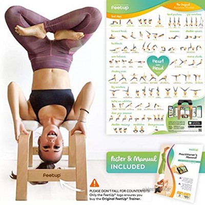 FeetUp Trainer Das Original – sicher & einfach umdrehen – Fit – Entspannen Sie Ihr Yoga auf den Kopf!