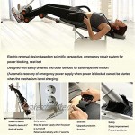 SKYWPOJU Klappbare Inversionsbank Schwerkraft-Invertierungstisch Invertierte Maschine Höhenverstellbar Home Gym Fitness zur Linderung von Rückenschmerzen