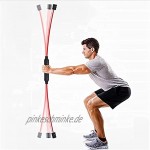 Sport Schwingstab Fitness Swingstick Fitnesstraining Vibrations-Elastikstange multifunktionales Training Fitness-Stick Elastische Fitnessstange für Gewichtsverlust und tiefes Muskeltraining zum Trai