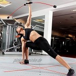 Sport Schwingstab Fitness Swingstick Schwerkrafttrainer zum Trainieren der Tiefenmuskulatur Verbesserte Version gewichtete Trainingsstange Trainingsstange mit Gewichten zum Dehnen von Gewichten Traini