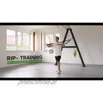 BodyCROSS Premium Rip Trainer Stange | Innovation aus Deutschland 3-teilig zerlegbar | passt in Jede Sporttasche | hochwertiger Stick aus Alu Vollmaterial | inkl. Sportbeutel | Made in Germany