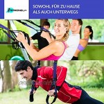 StrongYou Schlingentrainer mit Türanker & Deckenbefestigung Multifunktionales Sling Trainer Set für effektives Krafttraining zuhause & unterwegs
