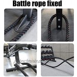 WXYZ Battle Rope Home Gym Physikalische Training Battle Seil Multifunktionsarm Muskeln Training Kampf Seil 25 38 50mm Color : 38mm Size : 9m